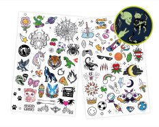 Detské dočasné tetovanie - fosforeskujúce