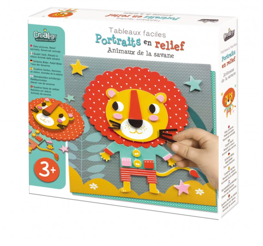 Pěnové obrázky Zvířátka ze savany