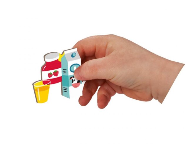 Janod Magnetibook Hodiny - Magnetická kniha pre deti