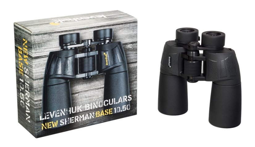Binokulárny ďalekohľad Levenhuk New Sherman BASE 10x50