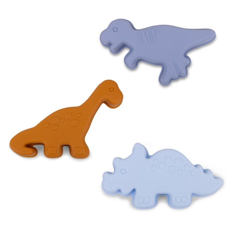 Sada na písek - kyblík na písek a formičky Dino
