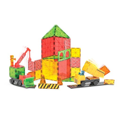 Magnetická stavebnice Magna Tiles Builder XL Trucks 50 dílů