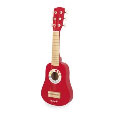 Janod Confetti Drevená gitara pre deti so 6 strunami