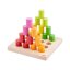 Haba Dřevěná hračka na vkládání s předlohami Barevné válečky