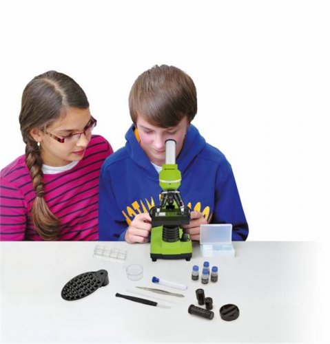 Mikroskop Bresser Junior Student Biolux SEL Green