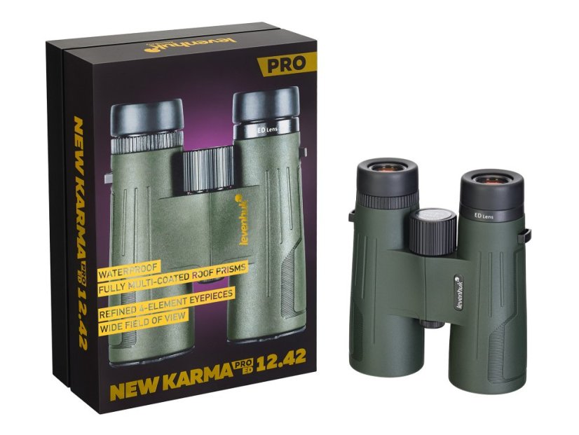 Binokulární dalekohled Levenhuk New Karma PRO ED 12x42