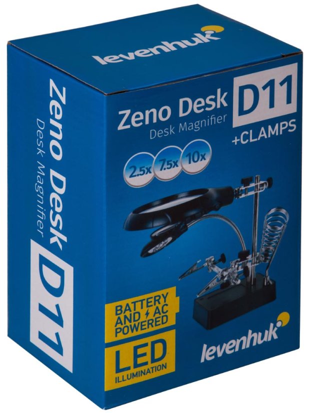 Stolní lupa s LED osvětlením Zeno Desk D11