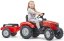 Falk Šlapací traktor 4010AB Massey Ferguson S8740 - červený