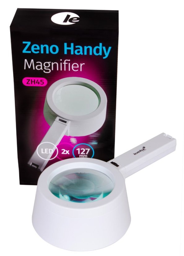 Lupa s LED osvetlením Levenhuk Zeno Handy ZH45
