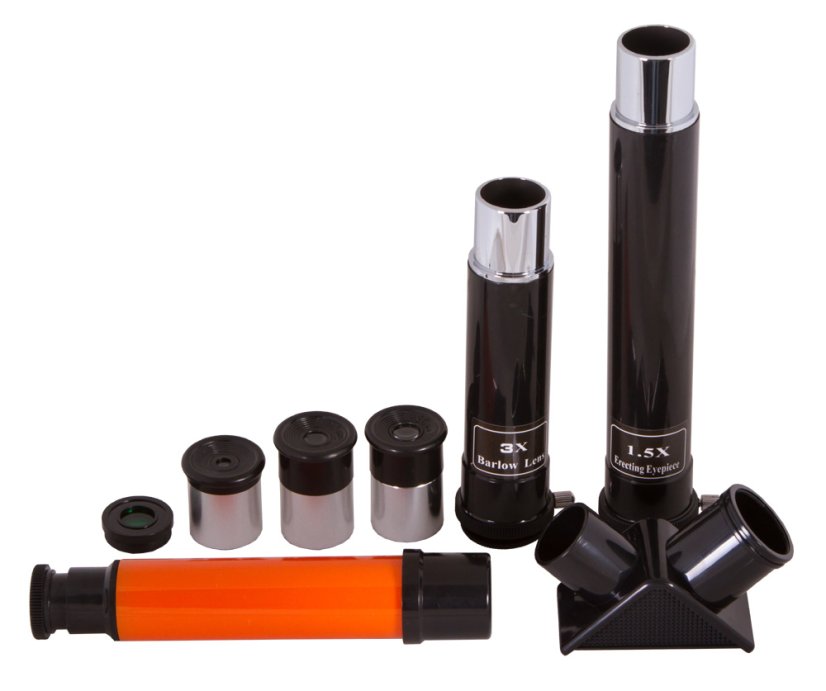 Teleskop pre deti a začiatočníkov LabZZ T3 - objektívy