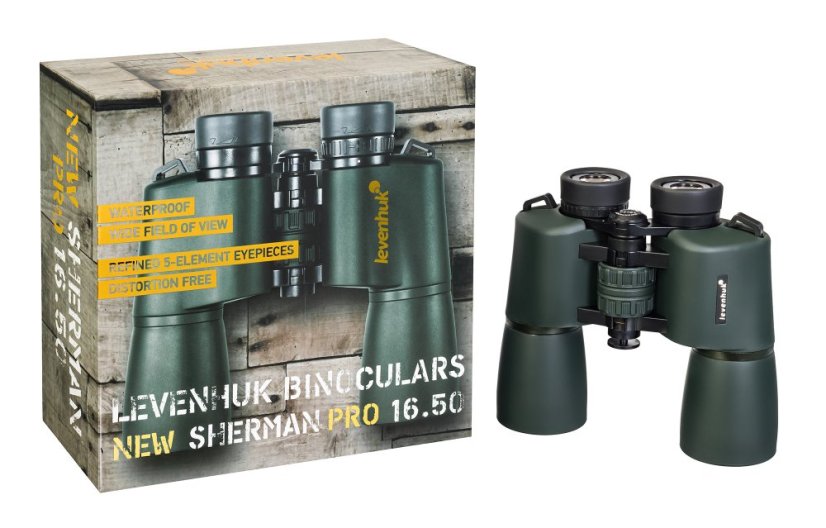 Binokulárny ďalekohľad Levenhuk New Sherman PRO 16x50