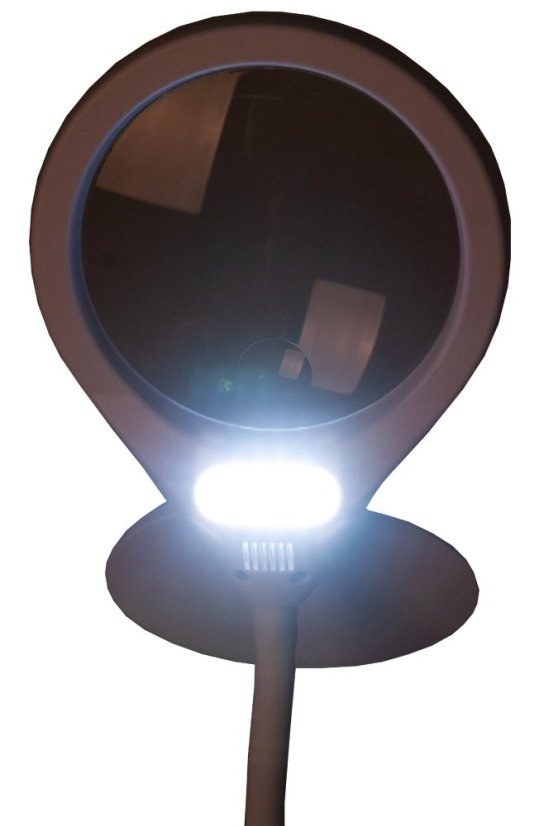 Stolní lupa s LED osvětlením Zeno Desk D17