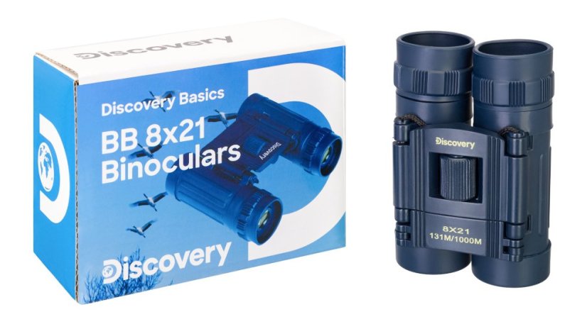 Malý binokulárny ďalekohľad Discovery Basics BB 8x21