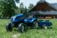 Falk Šlapací traktor 3080 AB Holland T6 s přívěsem