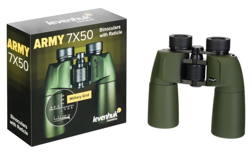 Dalekohled Army 7x50 se záměrným křížem
