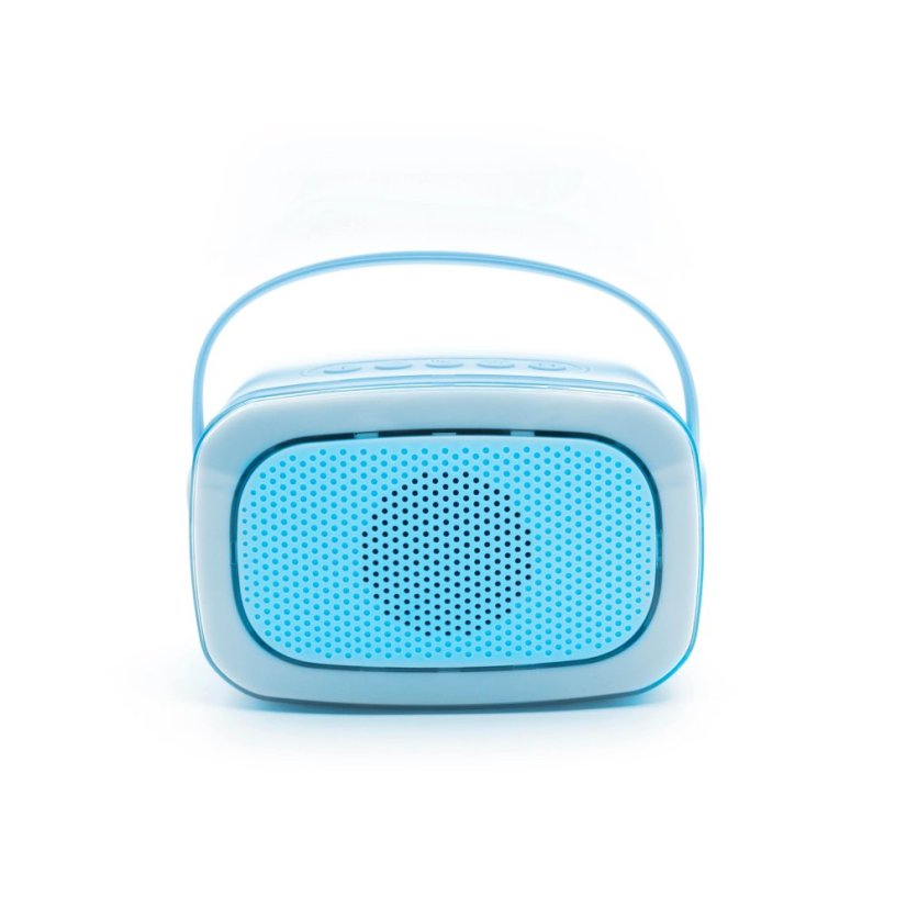 Bluetooth Karaoke párty set pre deti + 2 mikrofóny Blue