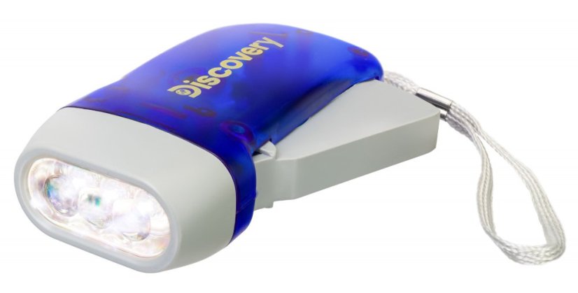 Kapesní LED svítilna Discovery Basics SR10 Dynamo
