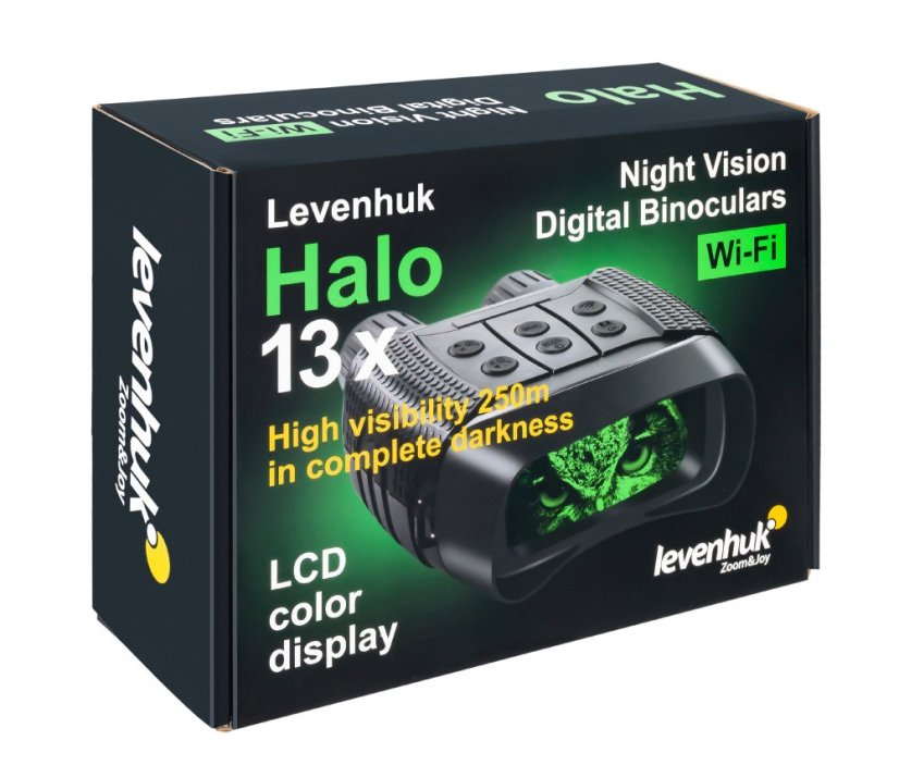 Ďalekohľad s nočným videním Levenhuk Halo 13x Wi-Fi Night Vision