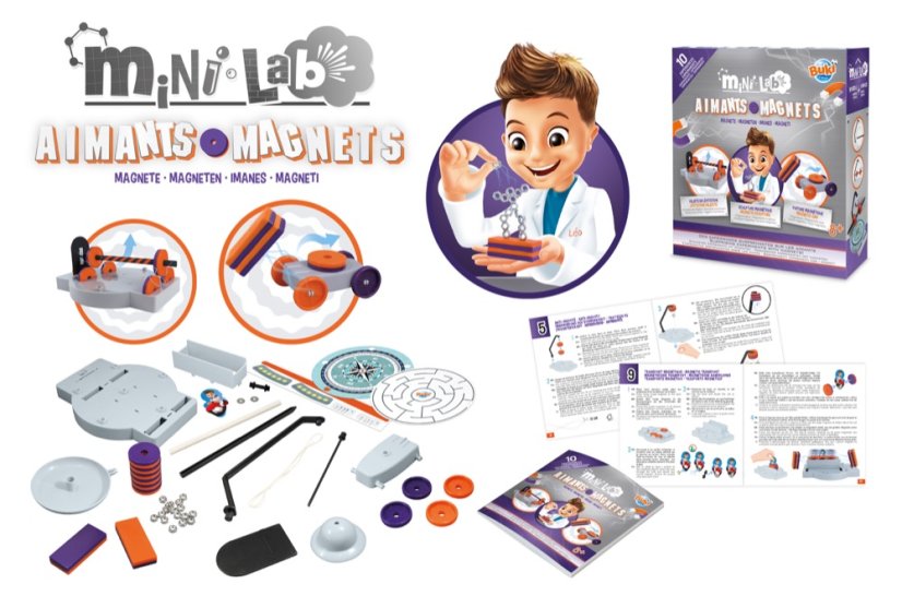 Minilabák - Experimenty s magnety