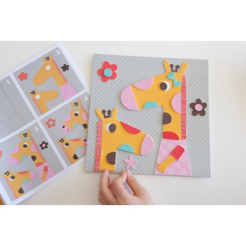 Pěnové obrázky Zvířátka ze savany