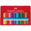 Akvarelové pastelky Faber-Castell Colour Grip, 36 farieb v plechovej krabičke