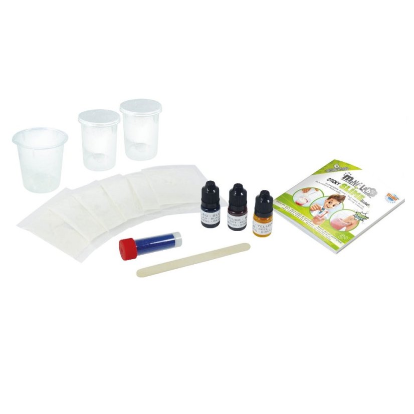 Vedecky set sliz mini detail