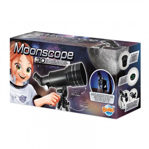 Detský teleskop na Mesiac