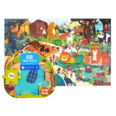 Puzzle Den v ZOO 108 dílků