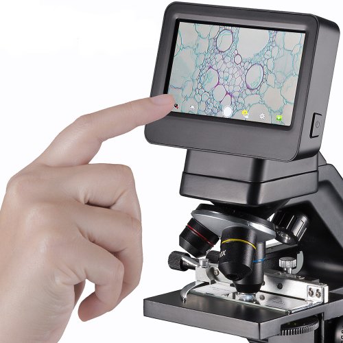 Digitálny Mikroskop Bresser Biolux Touch - pohlad na displej