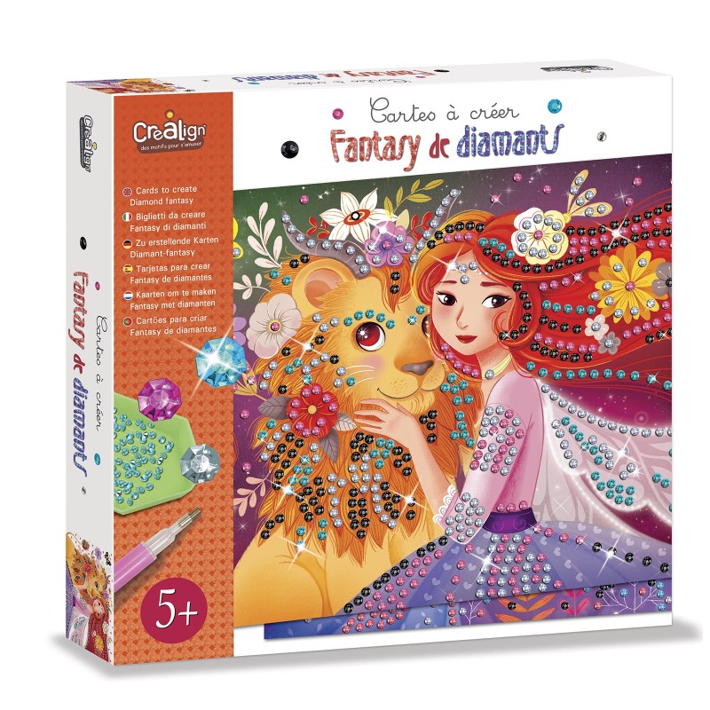 Diamantová mozaika Fantázia Princezné