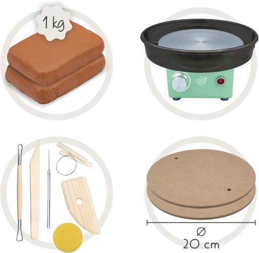 Hrnčiarsky kruh pre deti aj dospelých