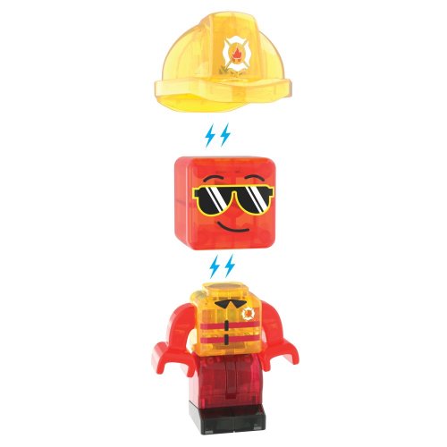 Magnetická stavebnice Magna Tiles Fire Rescue 27 dílů