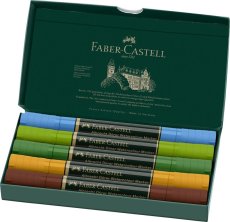 Akvarelové popisovače Faber-Castell A. Dürer – 5 farieb Plein Air