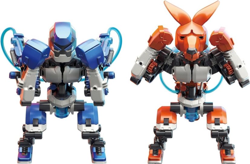 Hydrauličtí roboti boxeři - stavebnice pro děti