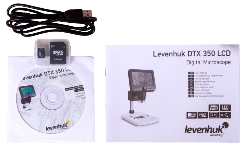 Digitálny Mikroskop Levenhuk DTX 350 LCD