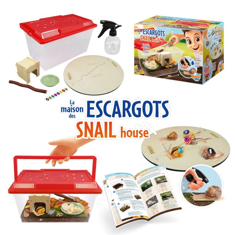 Miniterárium pro šneky