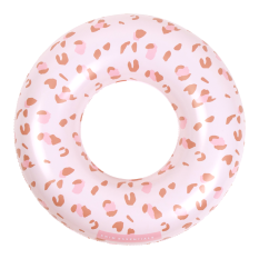 Nafukovací kruh pro děti Old pink Leopard 50 cm