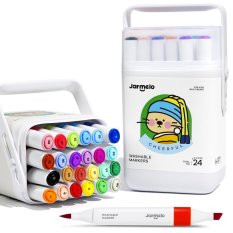 Oboustranné fixy se dvěma hroty v boxu 24 ks Oboustranné fixy se dvěma hroty v boxu 24 ks