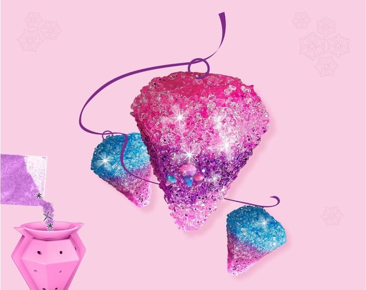 Třpytivé diamanty - kreativní sada pro děti