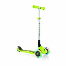 Trojkolesová Kolobežka Globber Primo foldable Lights Lime Green