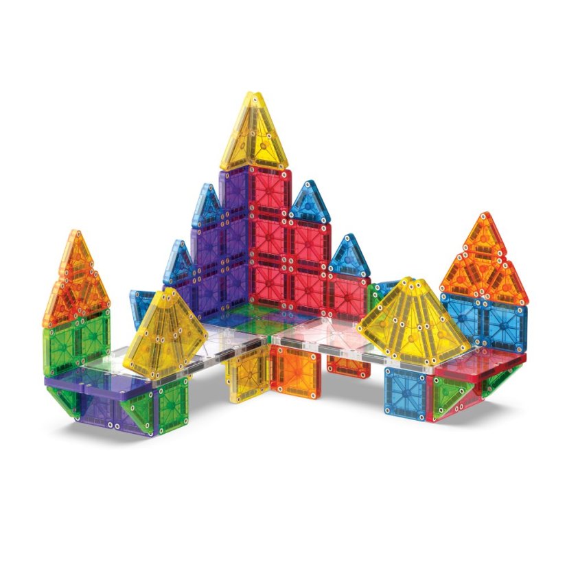 Magnetická stavebnice Magna Tiles microMAGS Deluxe Set 70 dílů