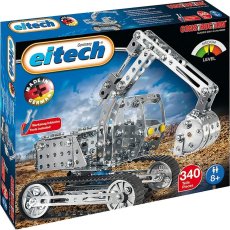 EITECH Autožeriav / bager - kovová stavebnica