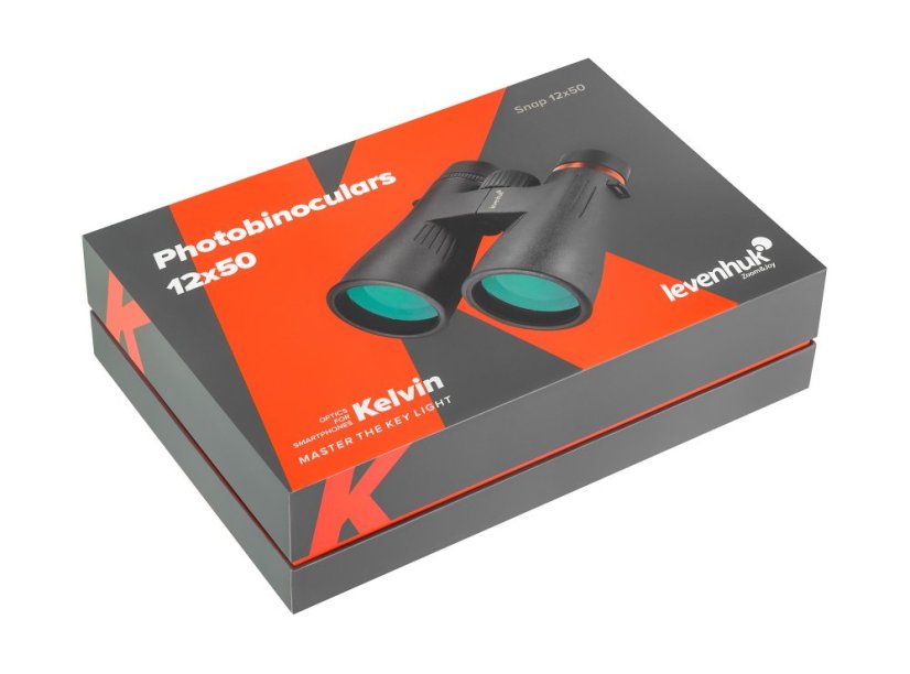 Fotobinokulárny ďalekohľad Levenhuk Kelvin Snap 12x50