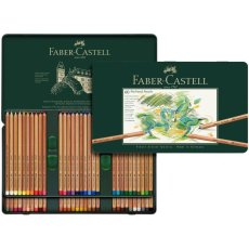 Umelecké pastely Pitt Pastel v ceruzke  60 farieb  v plechovej krabičke