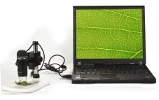 Digitálny mikroskop Levenhuk DTX 90 prepojenie s počítačom