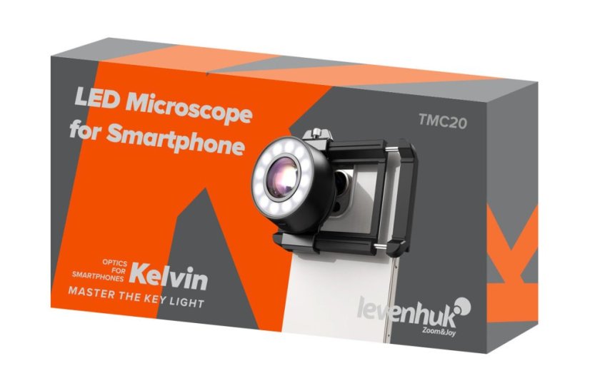 LED mikroskop na telefón Levenhuk Kelvin TMC20
