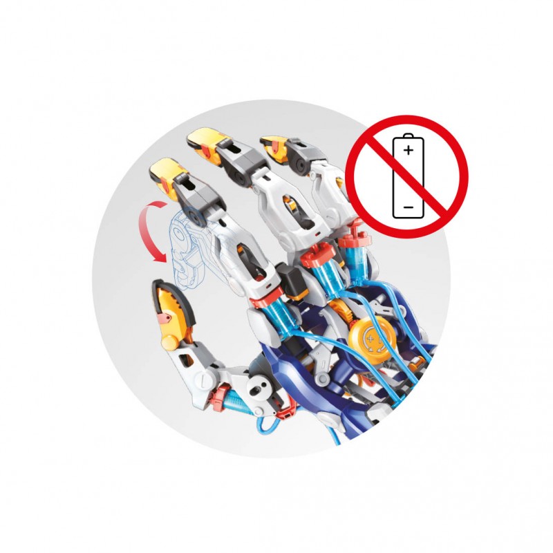 Stavebnice hydraulická robotická ruka