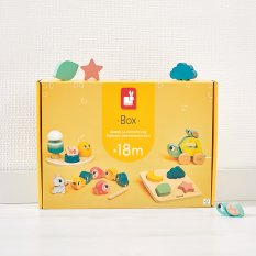 Janod Box Zdokonalování jemné motoriky u dětí od 18 měsíců