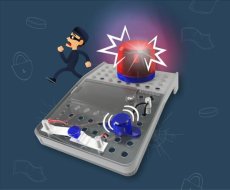 Elektrický Alarm - stavebnice pro děti