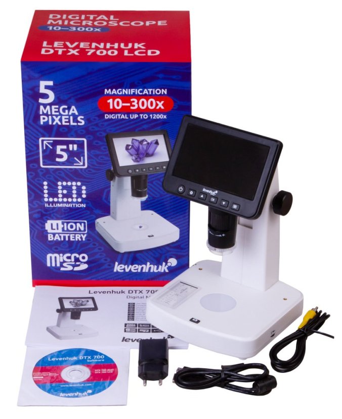 Digitální USB Mikroskop Levenhuk DTX 700 LCD